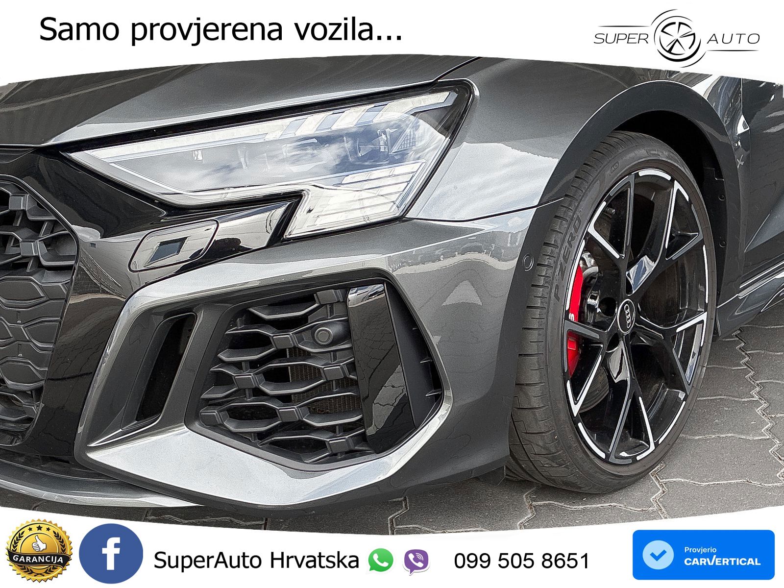 Audi RS3 Sportback 2.5 TFSI (400 KS) quattro S tronic
