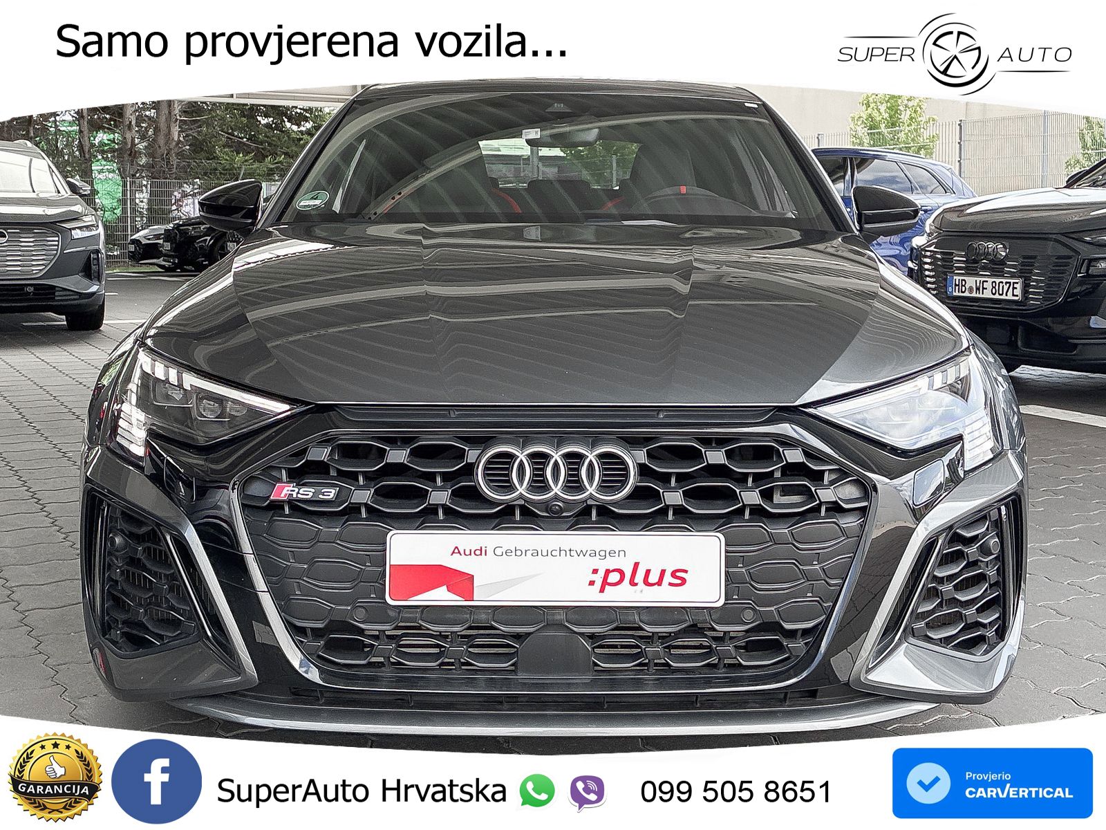 Audi RS3 Sportback 2.5 TFSI (400 KS) quattro S tronic