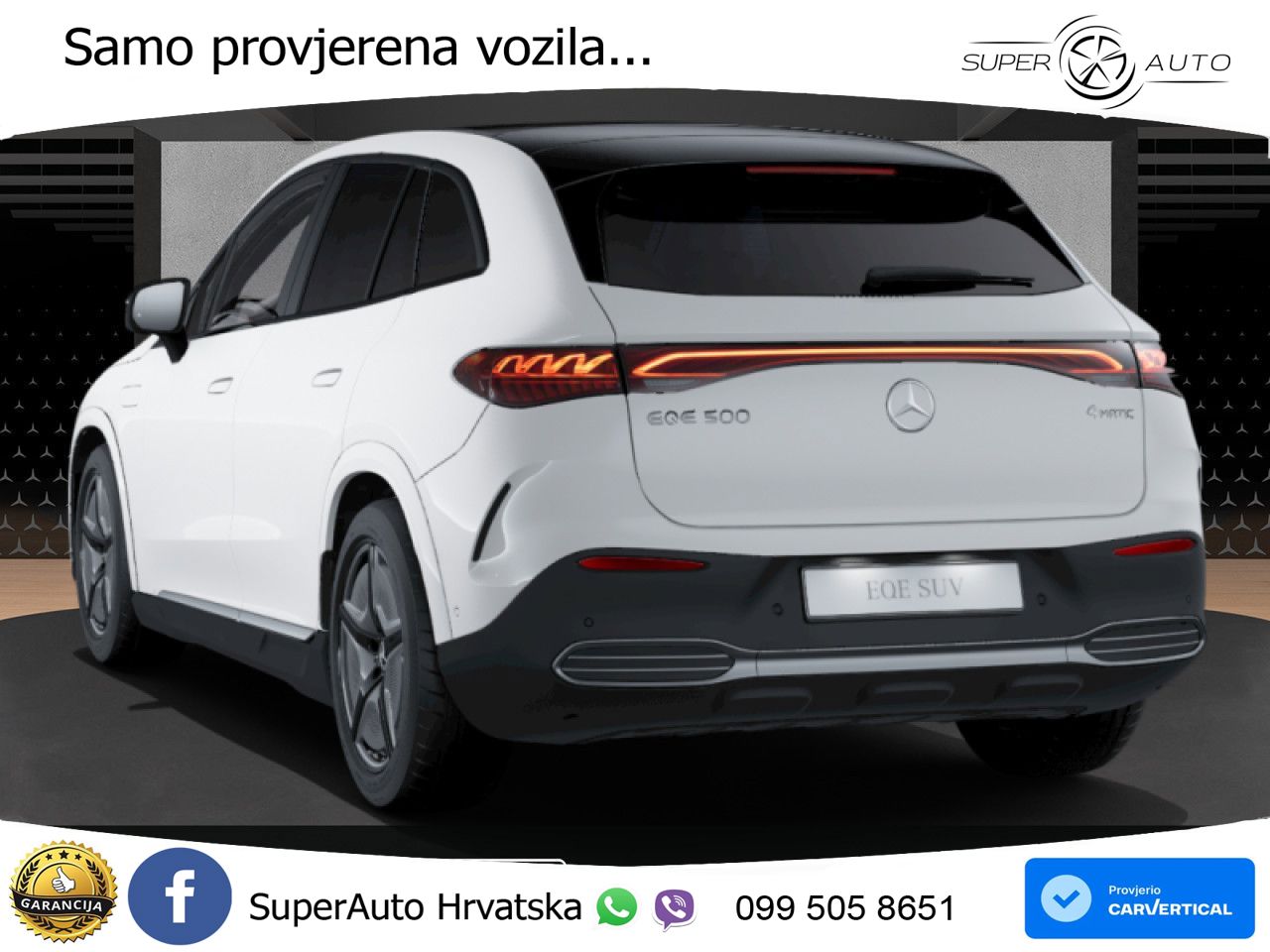 Mercedes EQE SUV 500 105 kWh (408 KS) 4MATIC