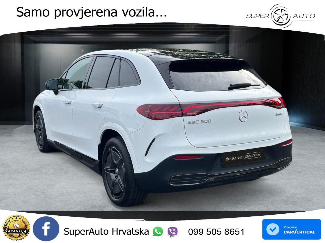 Mercedes EQE SUV 500 105 kWh (408 KS) 4MATIC