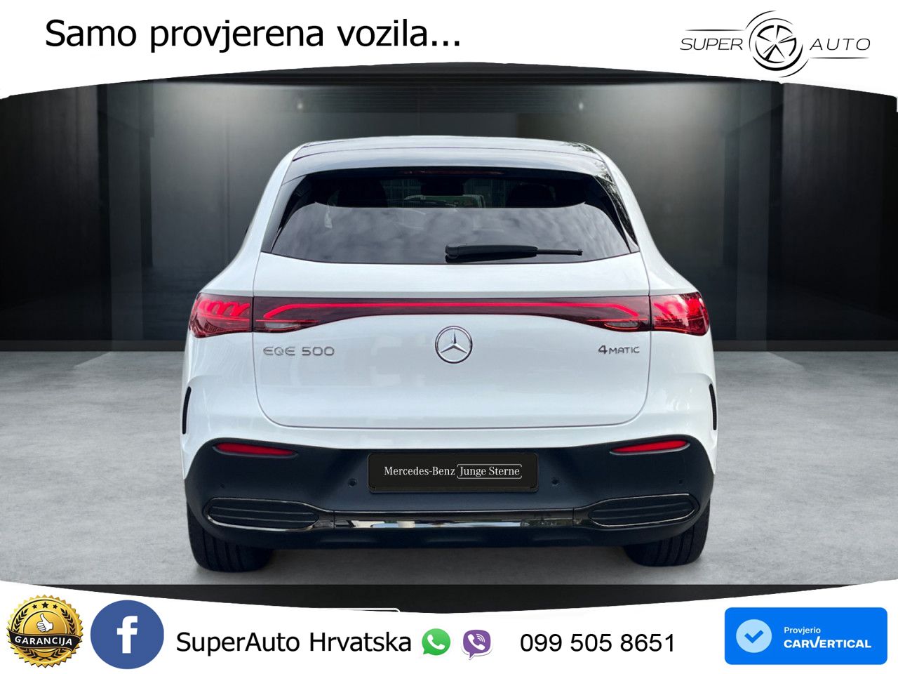 Mercedes EQE SUV 500 105 kWh (408 KS) 4MATIC