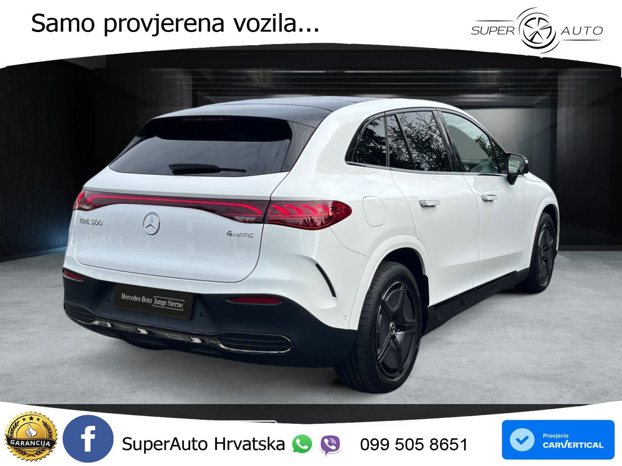 Mercedes EQE SUV 500 105 kWh (408 KS) 4MATIC