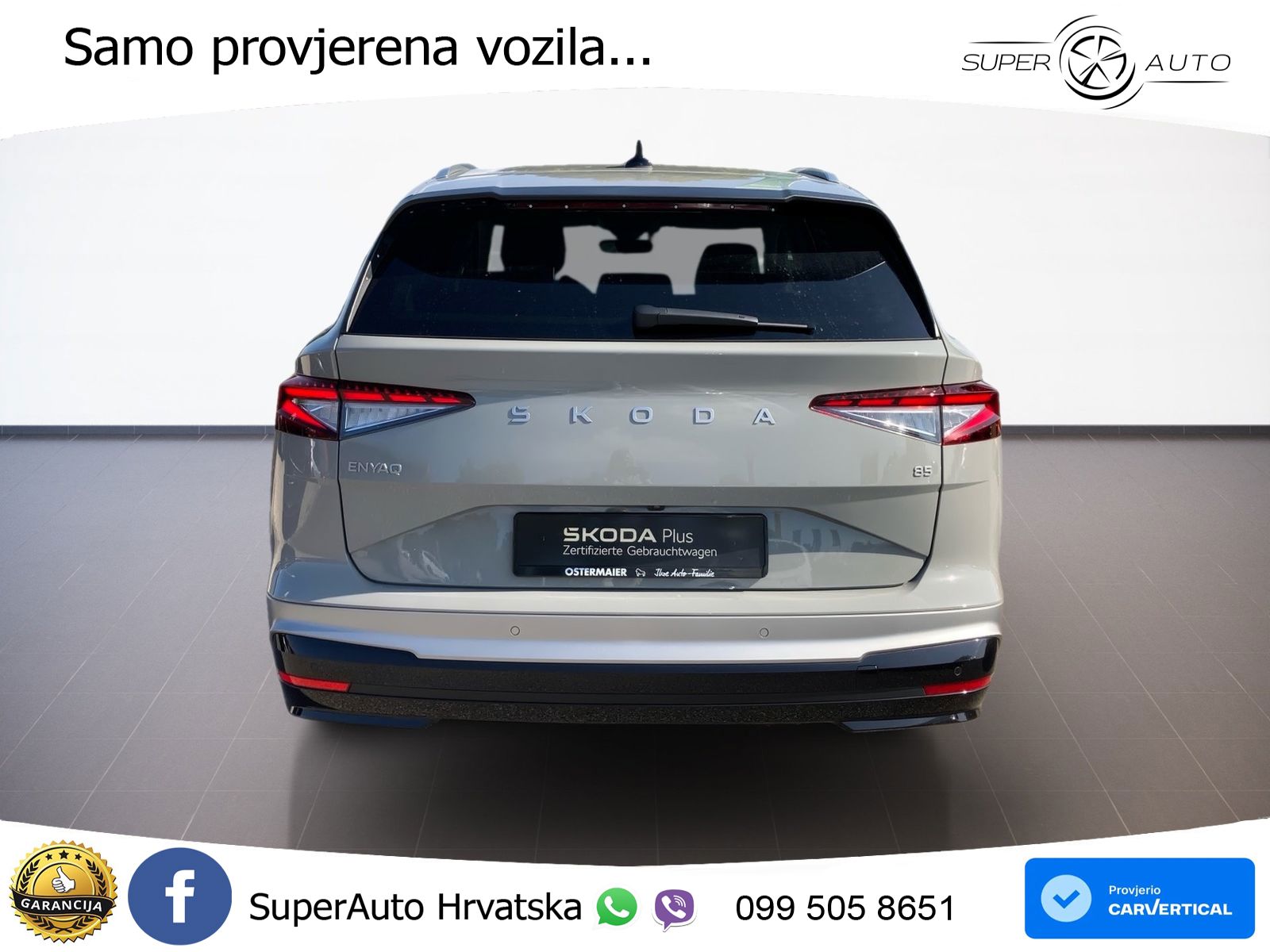 Škoda Enyaq 85 82 kWh (286 KS)