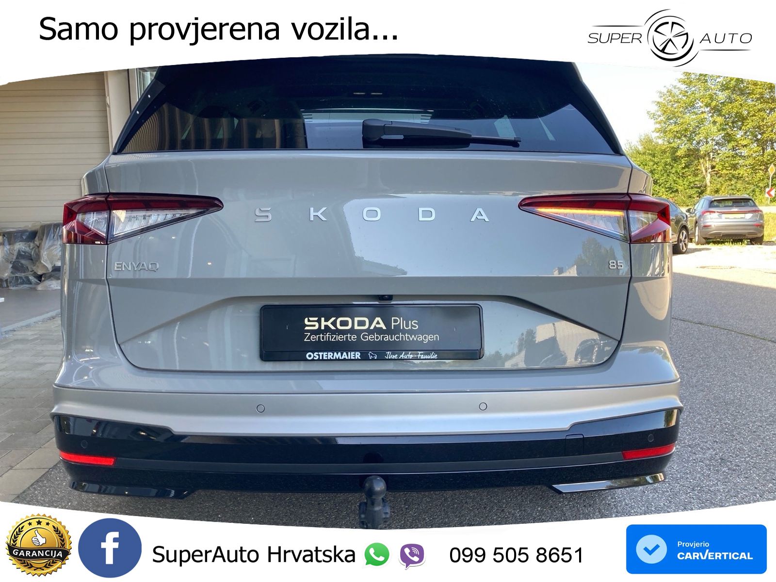 Škoda Enyaq 85 82 kWh (286 KS)
