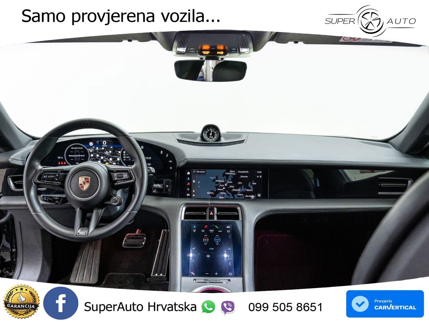 Porsche Taycan Sport Turismo 4S 105 kWh (598 KS)