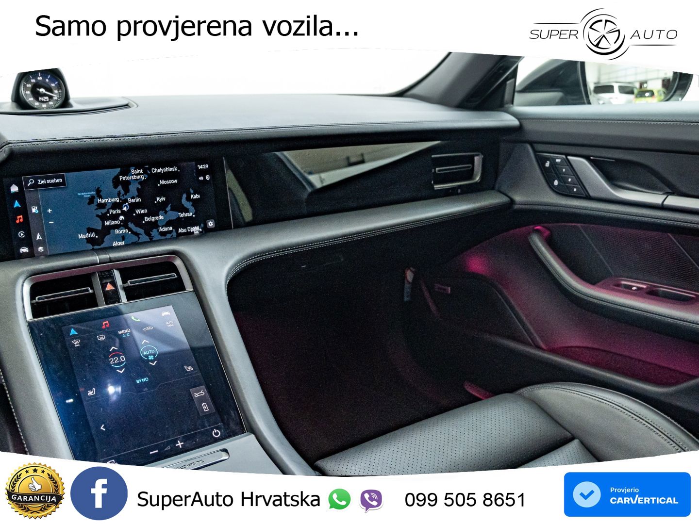 Porsche Taycan Sport Turismo 4S 105 kWh (598 KS)