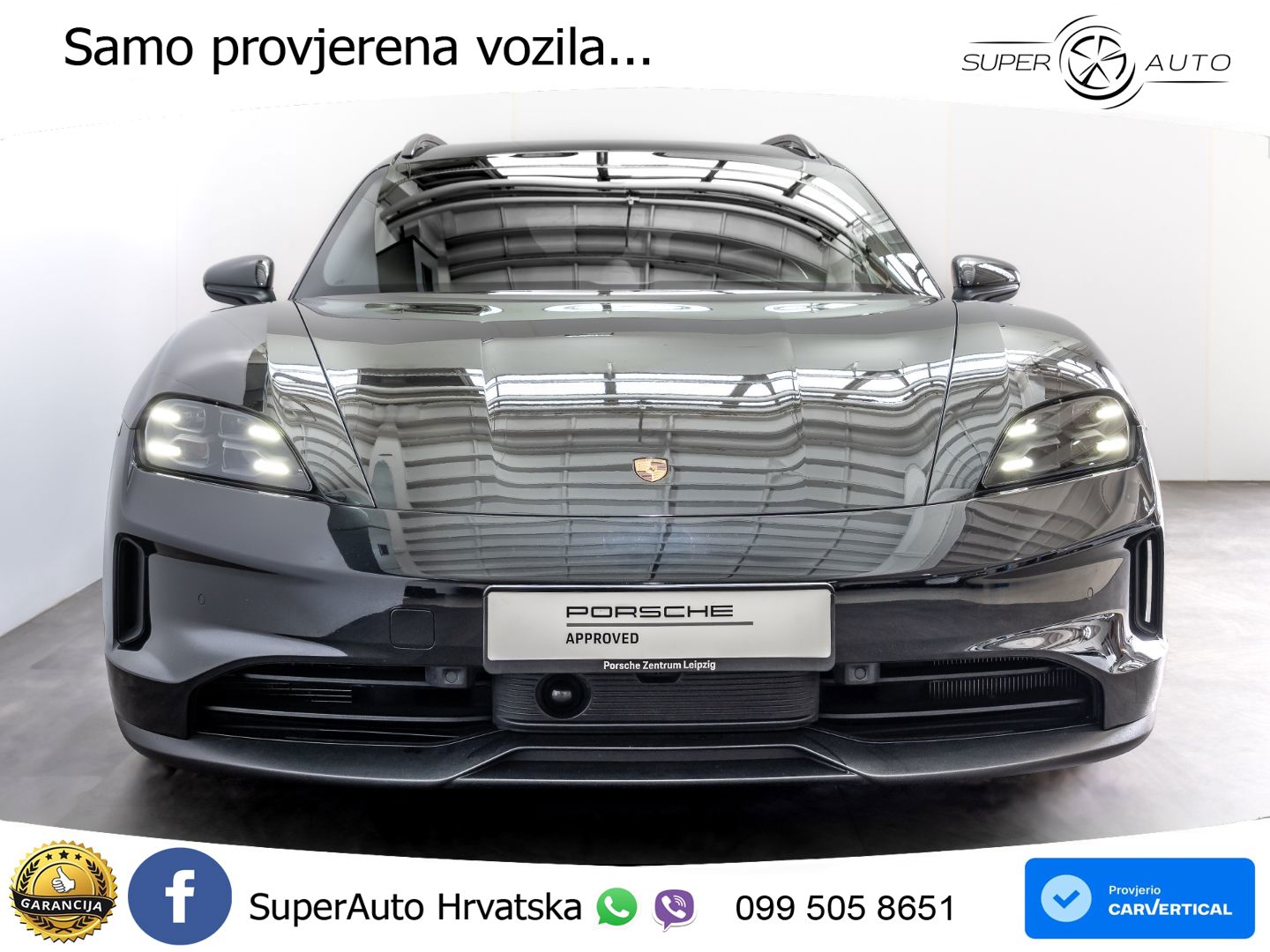 Porsche Taycan Sport Turismo 4S 105 kWh (598 KS)