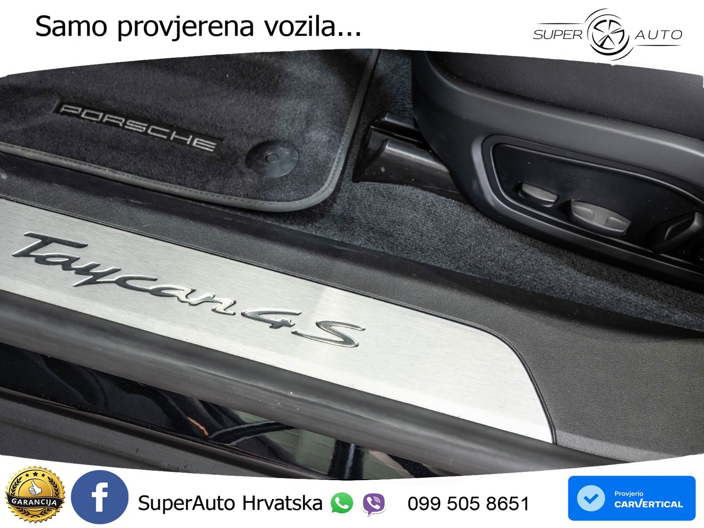 Porsche Taycan Sport Turismo 4S 105 kWh (598 KS)
