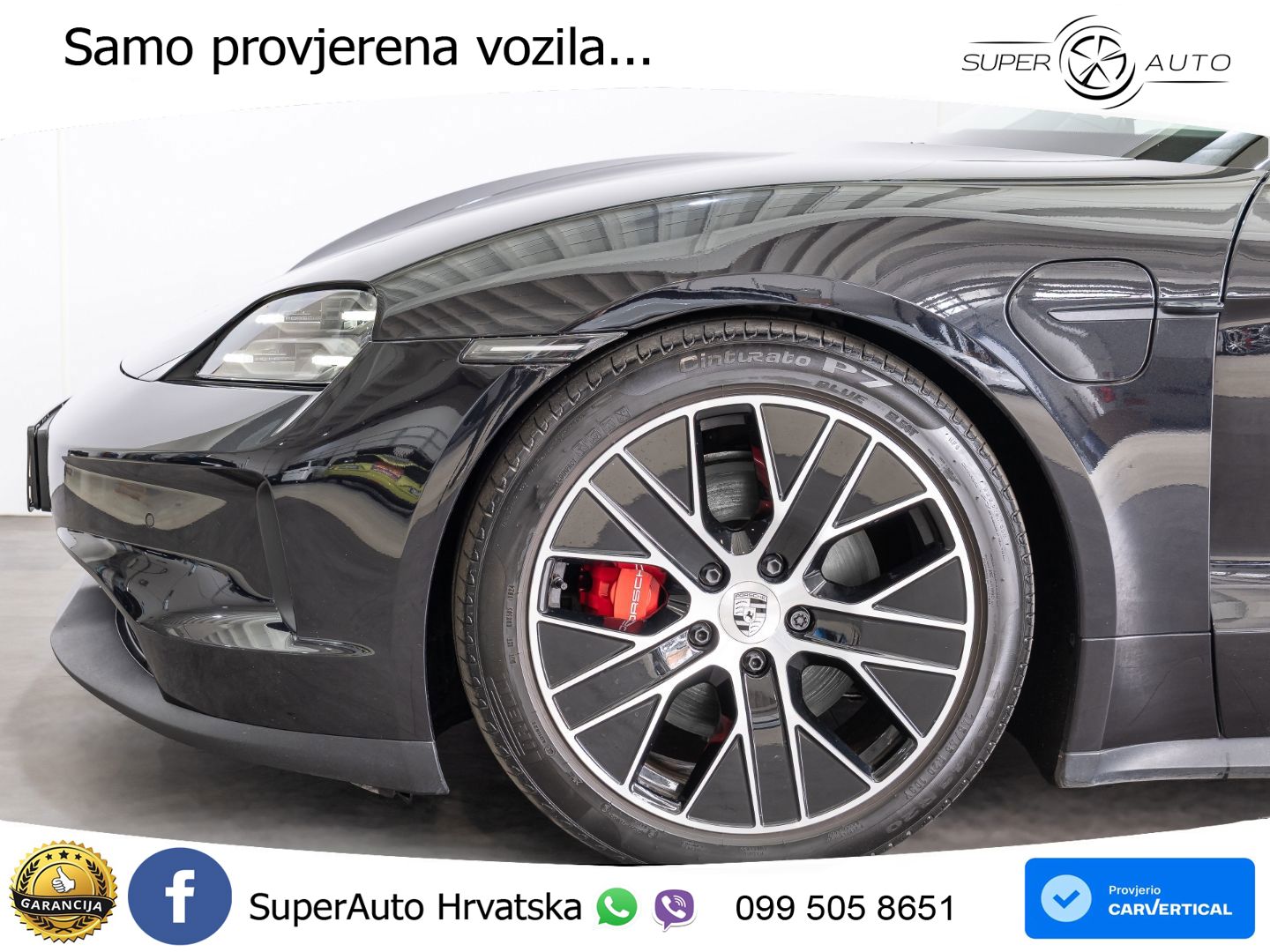 Porsche Taycan Sport Turismo 4S 105 kWh (598 KS)