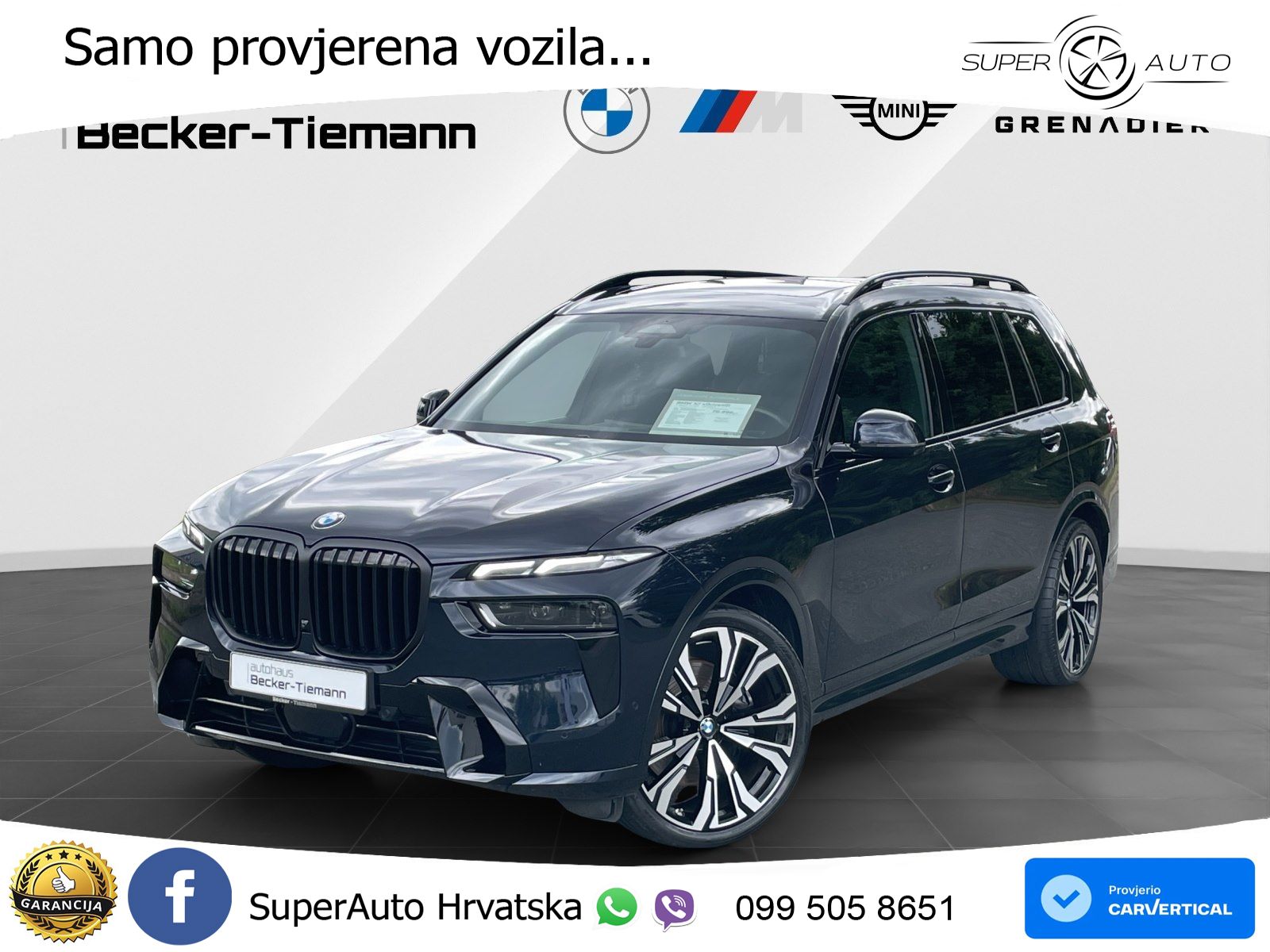 BMW X7 40i (381 KS) xDrive Steptronic M Sport