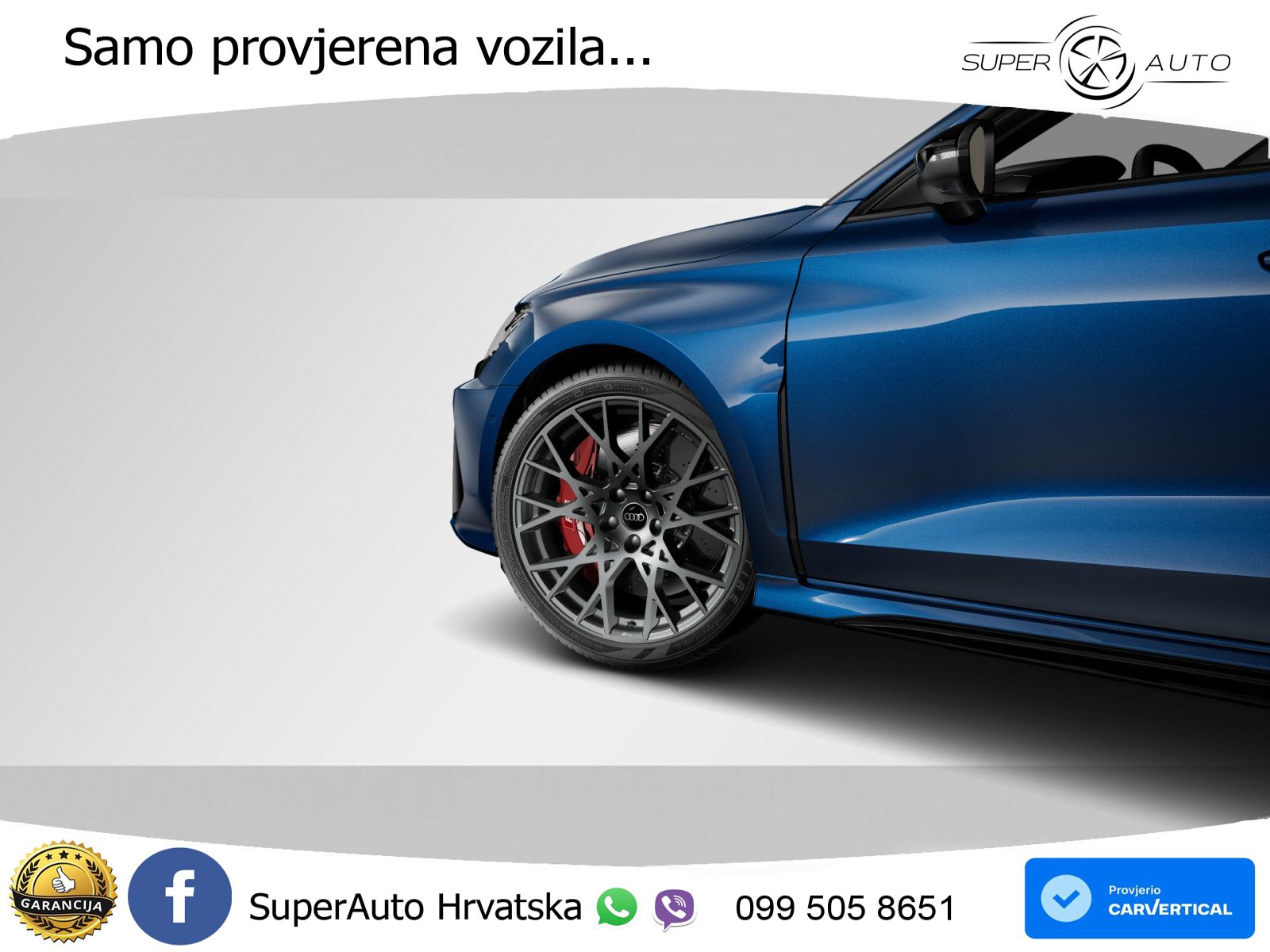 Audi RS3 Sedan 2.5 TFSI (400 KS) quattro S tronic LED+GR SJED+ACC