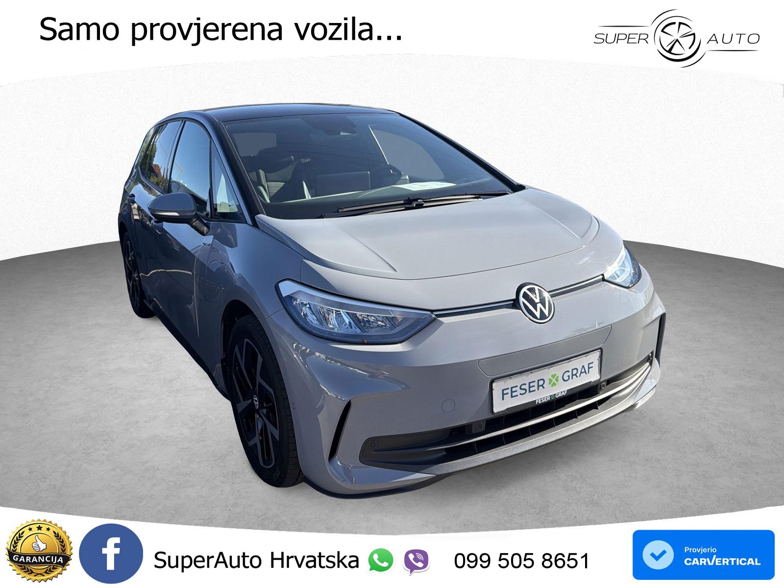 Volkswagen ID.3 Pro 62 kWh (204 KS) LED+GR SJED+ACC