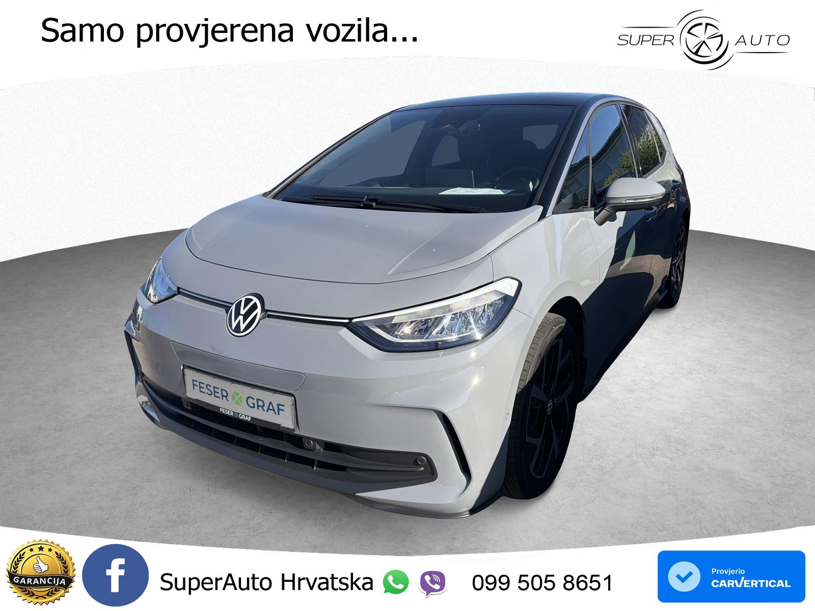 Volkswagen ID.3 Pro 62 kWh (204 KS) LED+GR SJED+ACC