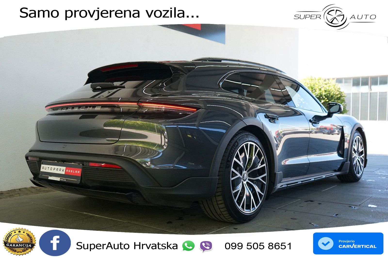 Porsche Taycan Cross Turismo 4 93.4 kWh (476 KS)