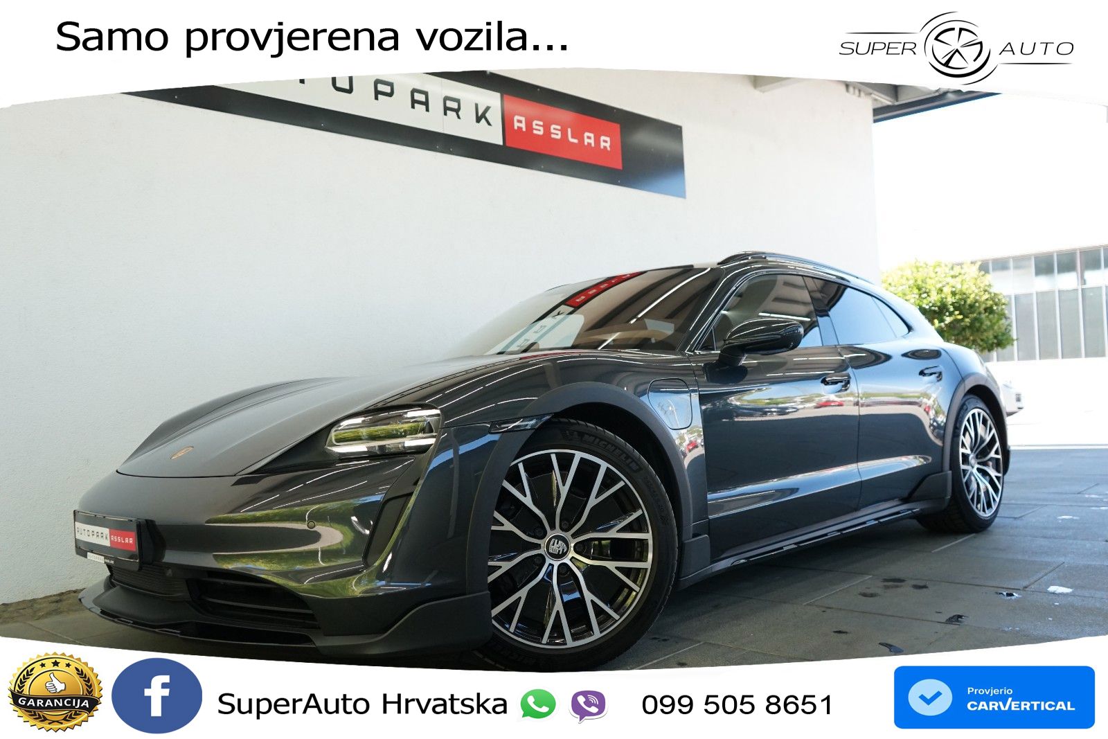Porsche Taycan Cross Turismo 4 93.4 kWh (476 KS)