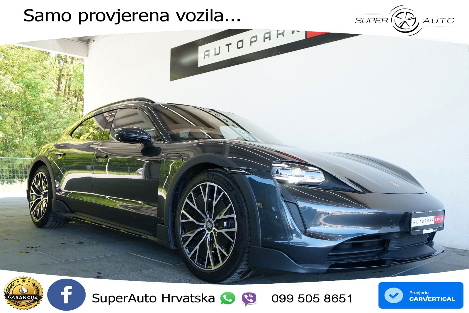 Porsche Taycan Cross Turismo 4 93.4 kWh (476 KS)