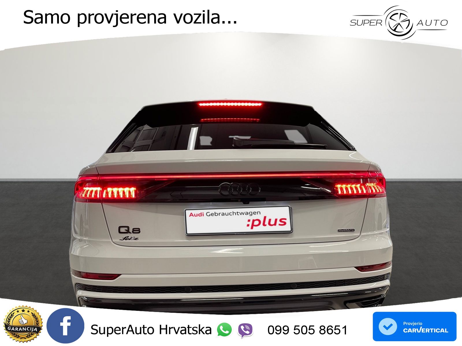 Audi Q8 55 TFSI V6 (340 KS) quattro Tiptronic LED+GR SJED+ACC