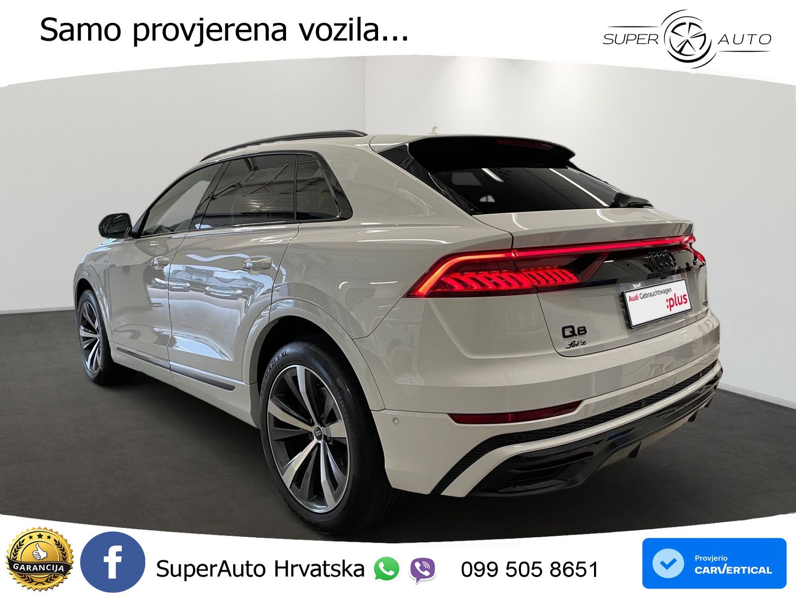 Audi Q8 55 TFSI V6 (340 KS) quattro Tiptronic LED+GR SJED+ACC