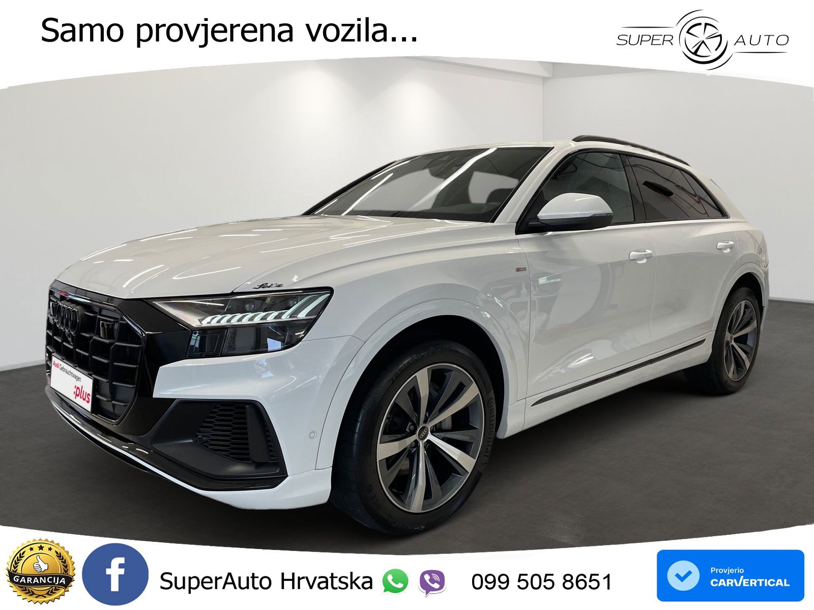 Audi Q8 55 TFSI V6 (340 KS) quattro Tiptronic LED+GR SJED+ACC