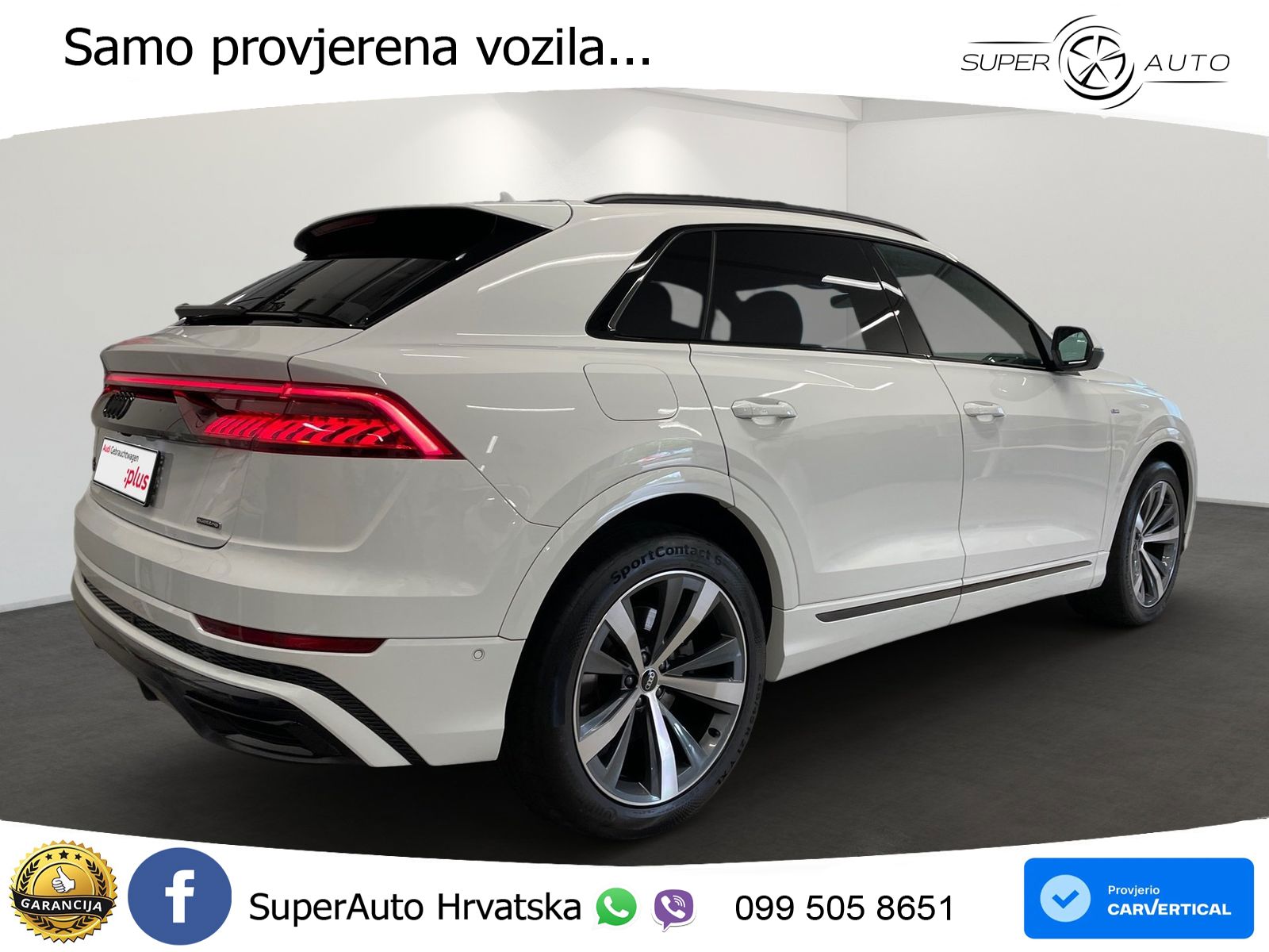 Audi Q8 55 TFSI V6 (340 KS) quattro Tiptronic LED+GR SJED+ACC