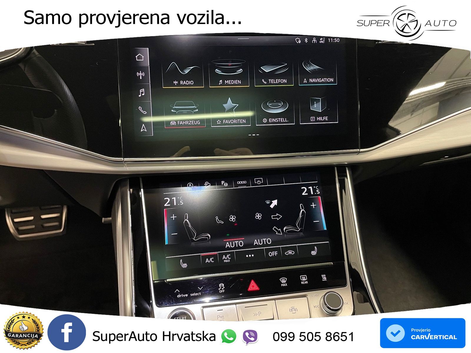 Audi Q8 55 TFSI V6 (340 KS) quattro Tiptronic LED+GR SJED+ACC