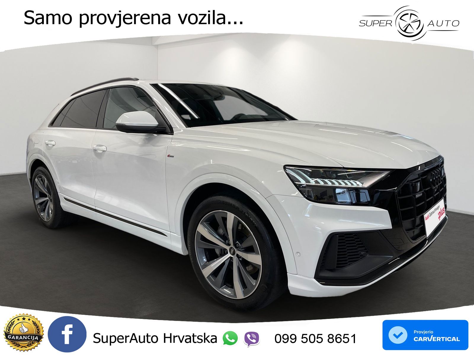 Audi Q8 55 TFSI V6 (340 KS) quattro Tiptronic LED+GR SJED+ACC