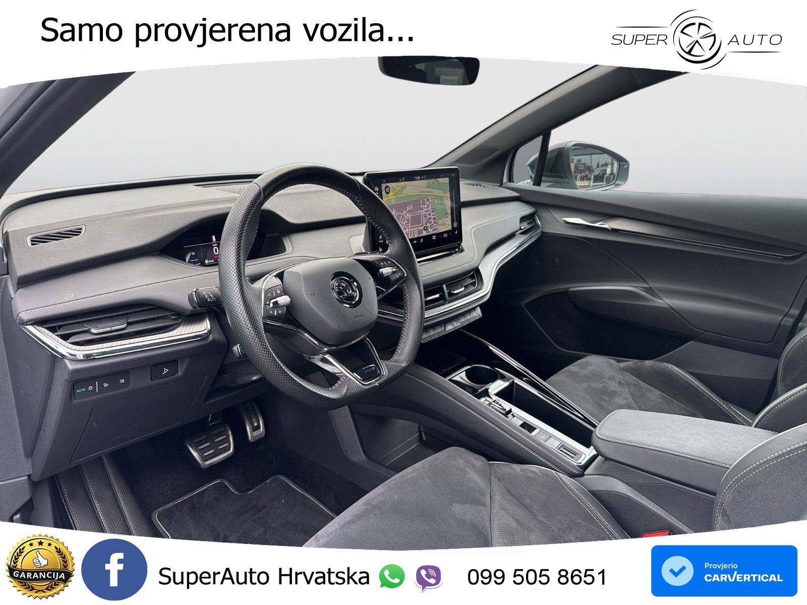 Škoda Enyaq iV 80 82 kWh (204 KS) SportLine LED+GR SJED+ACC