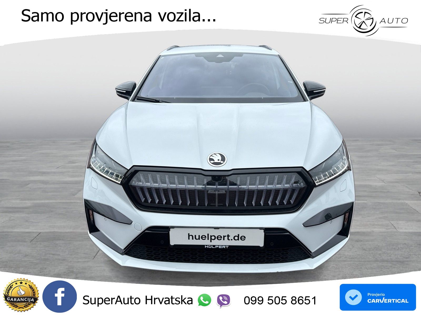 Škoda Enyaq iV 80 82 kWh (204 KS) SportLine LED+GR SJED+ACC