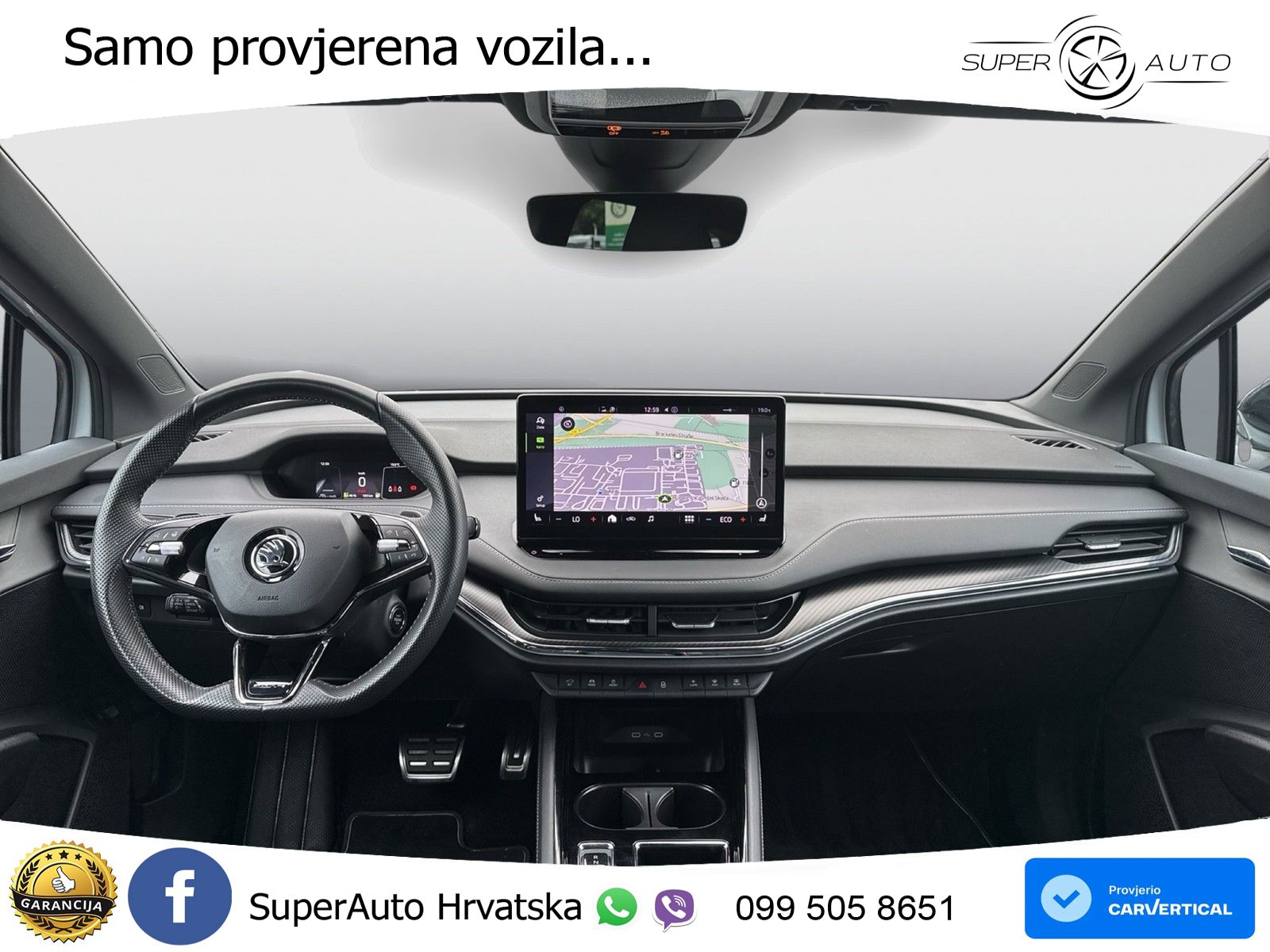 Škoda Enyaq iV 80 82 kWh (204 KS) SportLine LED+GR SJED+ACC