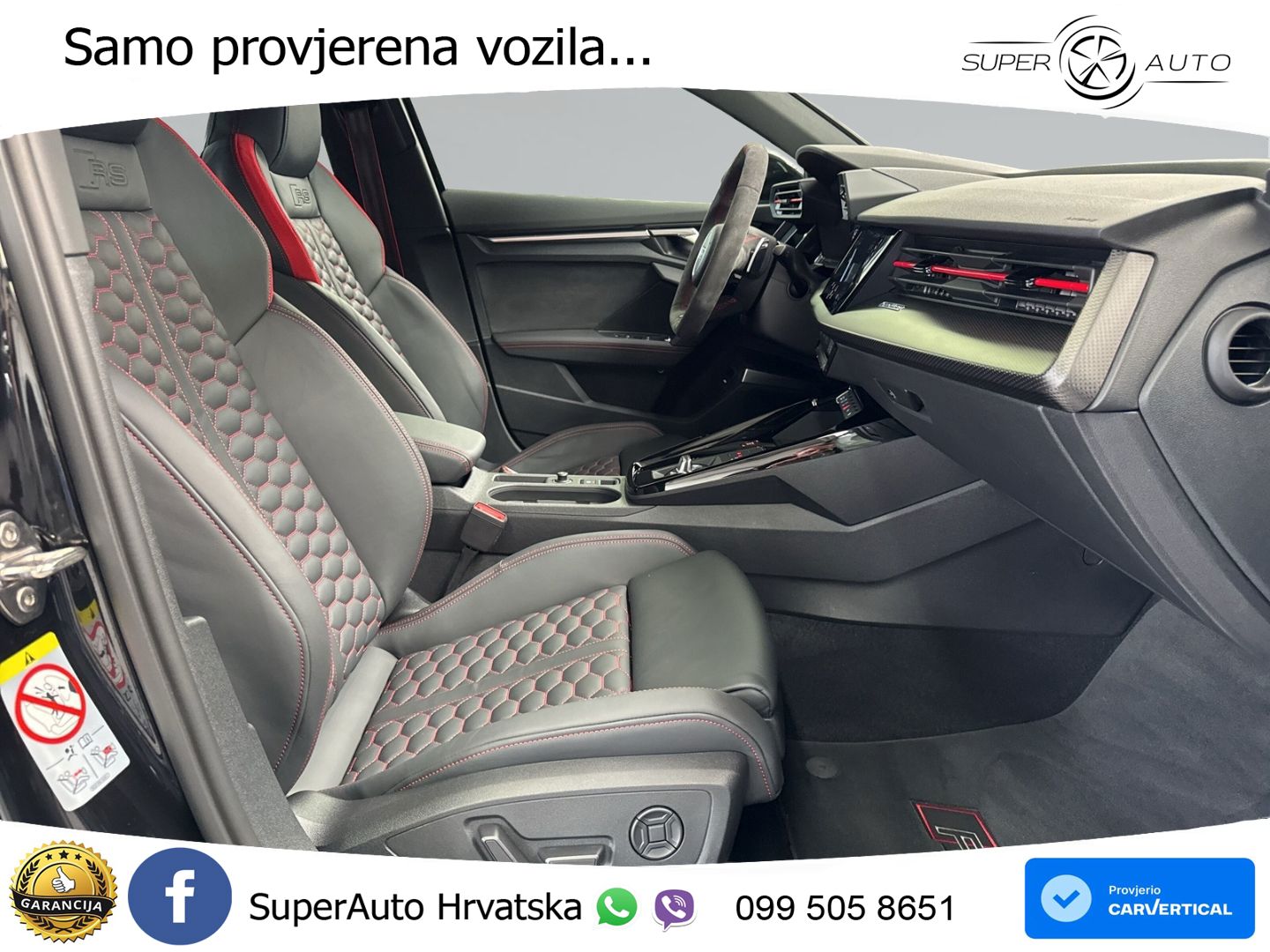 Audi RS3 Sportback 2.5 TFSI (400 KS) quattro S tronic