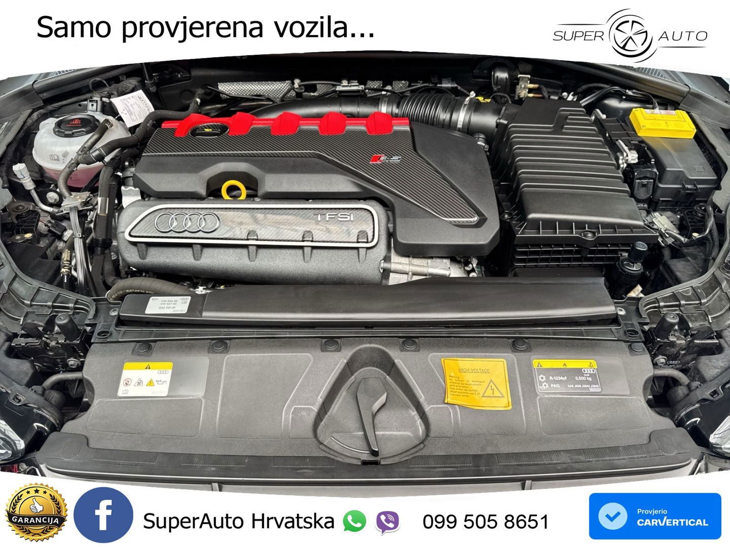 Audi RS3 Sportback 2.5 TFSI (400 KS) quattro S tronic