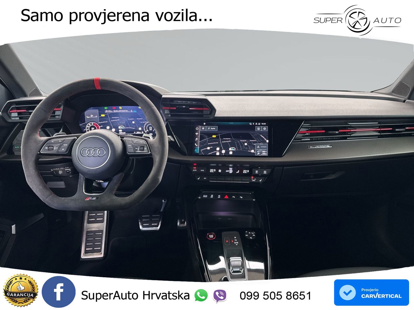 Audi RS3 Sportback 2.5 TFSI (400 KS) quattro S tronic