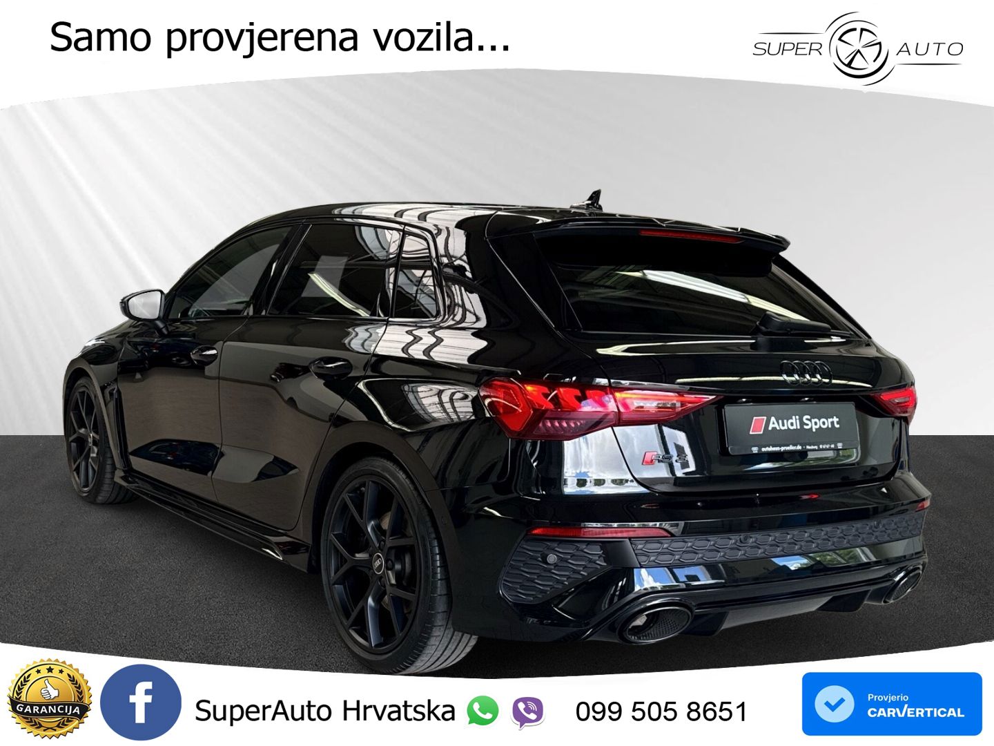 Audi RS3 Sportback 2.5 TFSI (400 KS) quattro S tronic