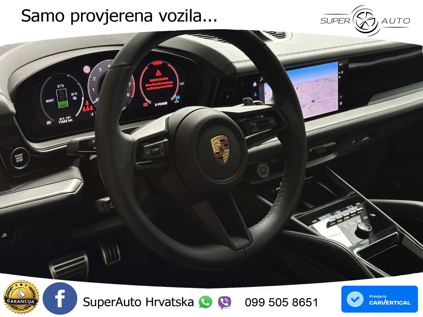Porsche Cayenne S 3.0 V6 (519 KS) E-Hybrid Tiptronic S