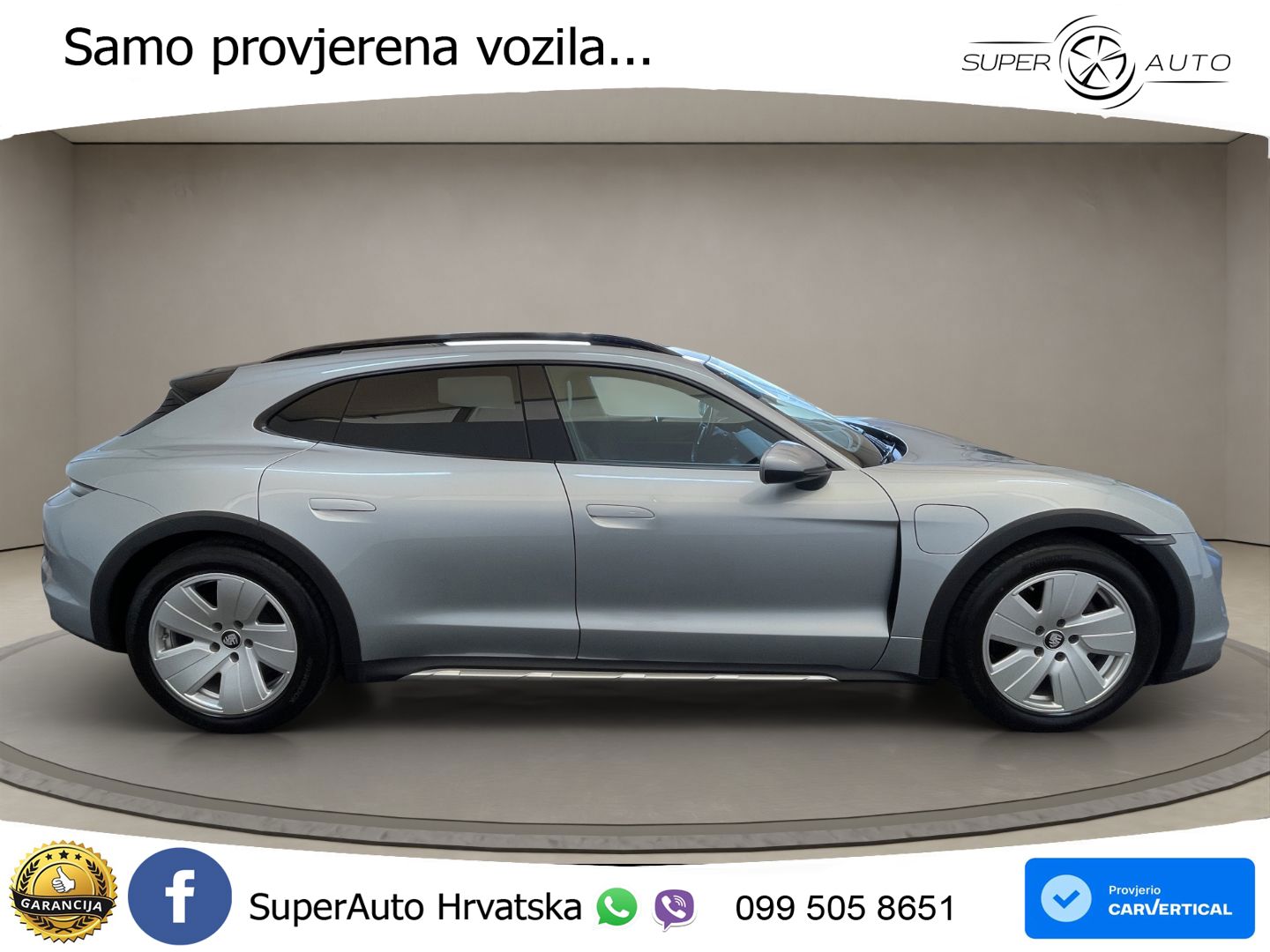 Porsche Taycan Cross Turismo 4 93.4 kWh (476 KS)