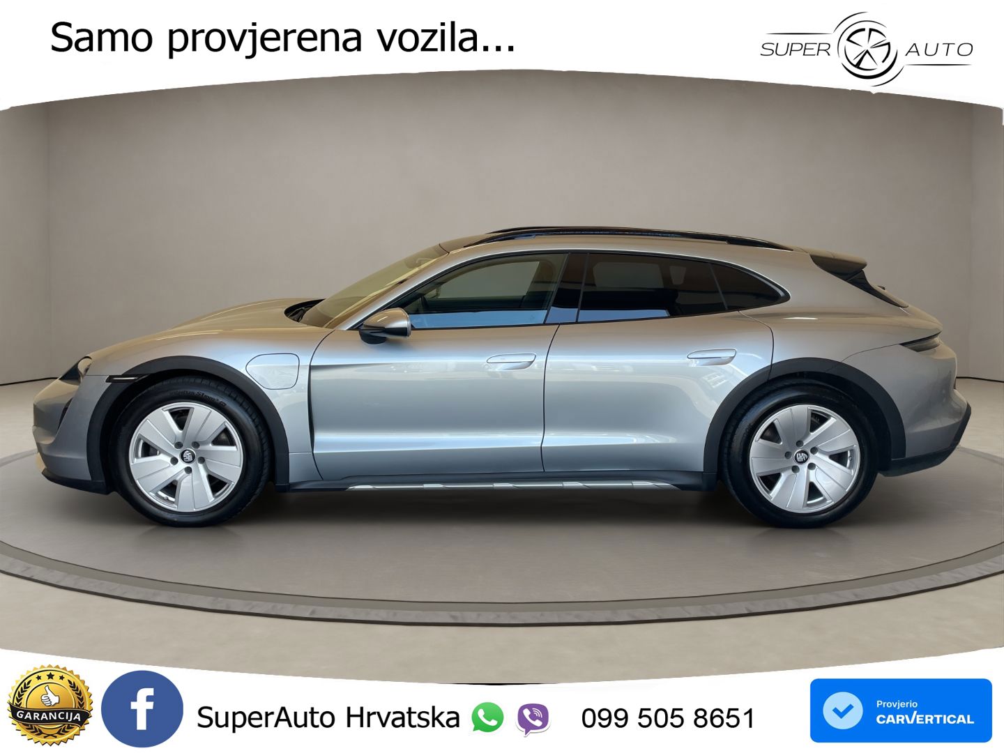 Porsche Taycan Cross Turismo 4 93.4 kWh (476 KS)