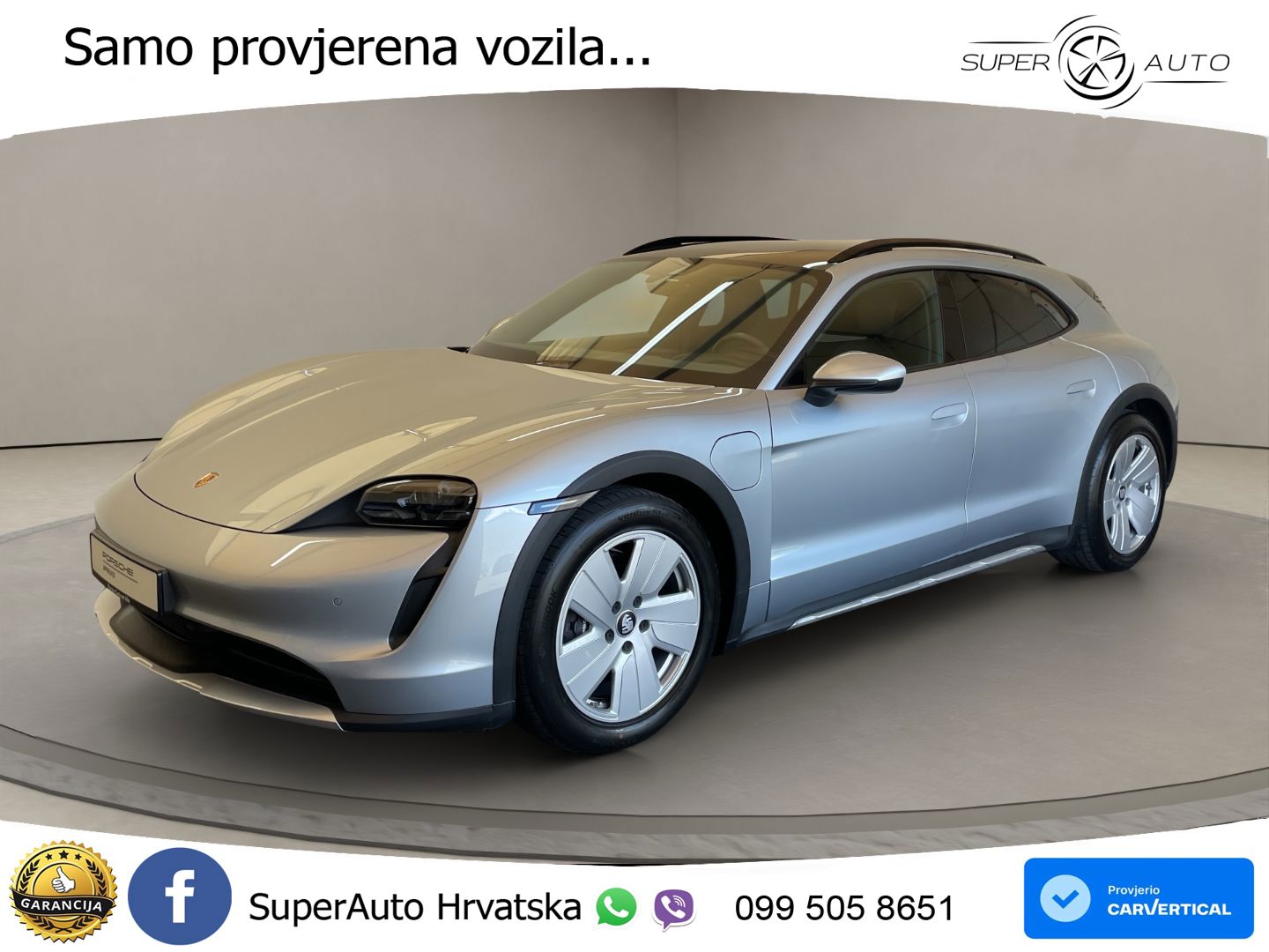 Porsche Taycan Cross Turismo 4 93.4 kWh (476 KS)