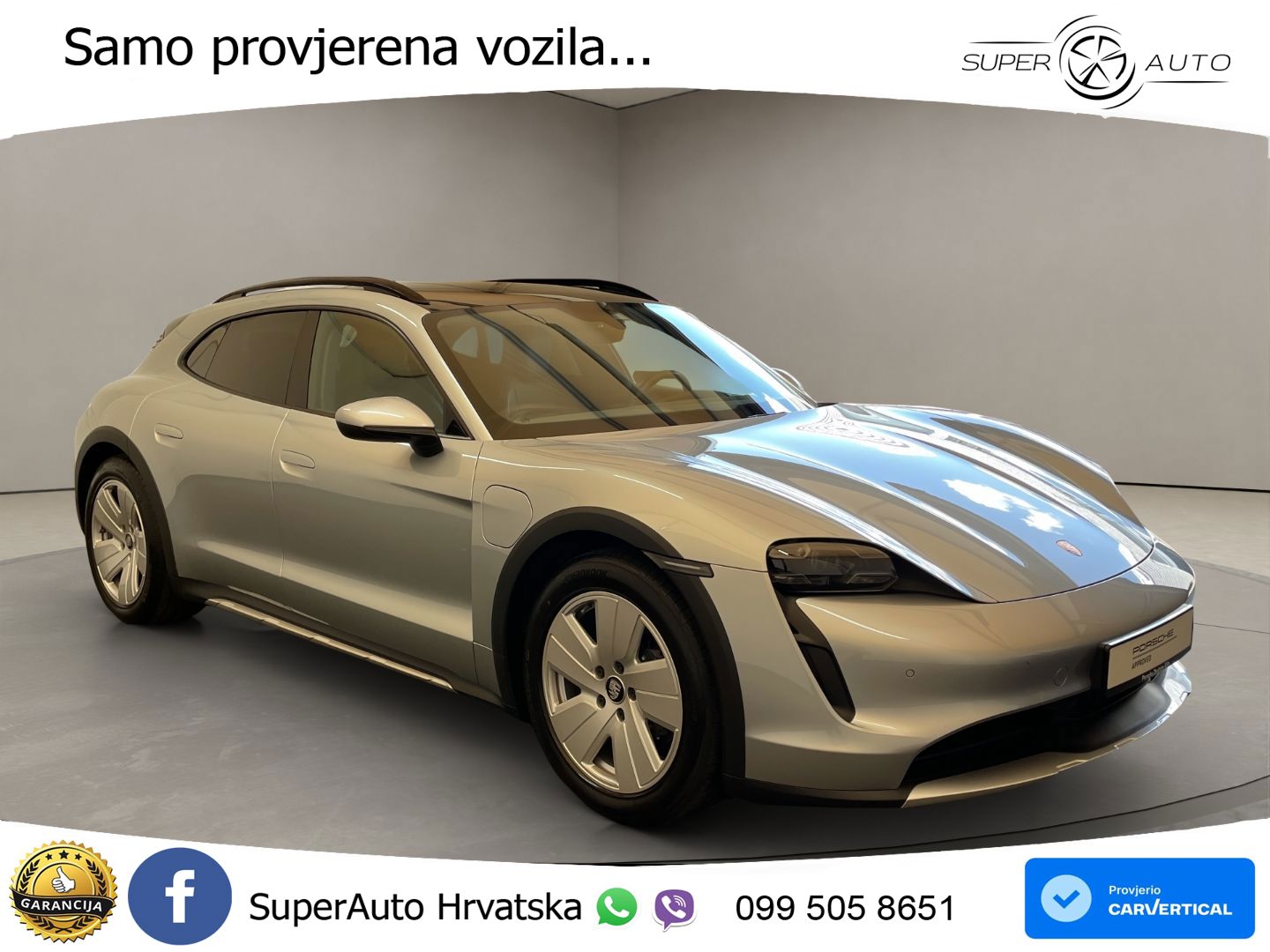 Porsche Taycan Cross Turismo 4 93.4 kWh (476 KS)