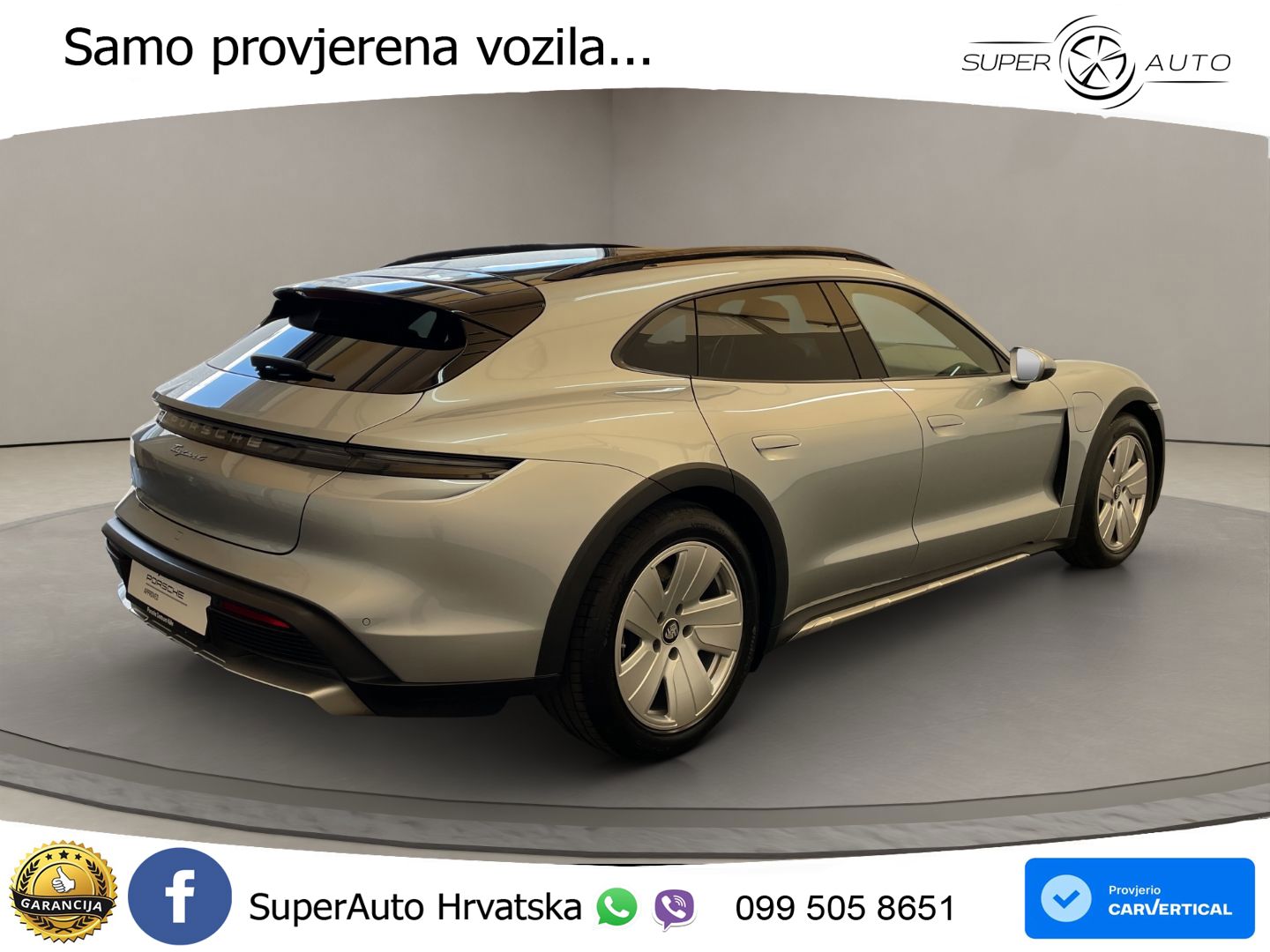 Porsche Taycan Cross Turismo 4 93.4 kWh (476 KS)