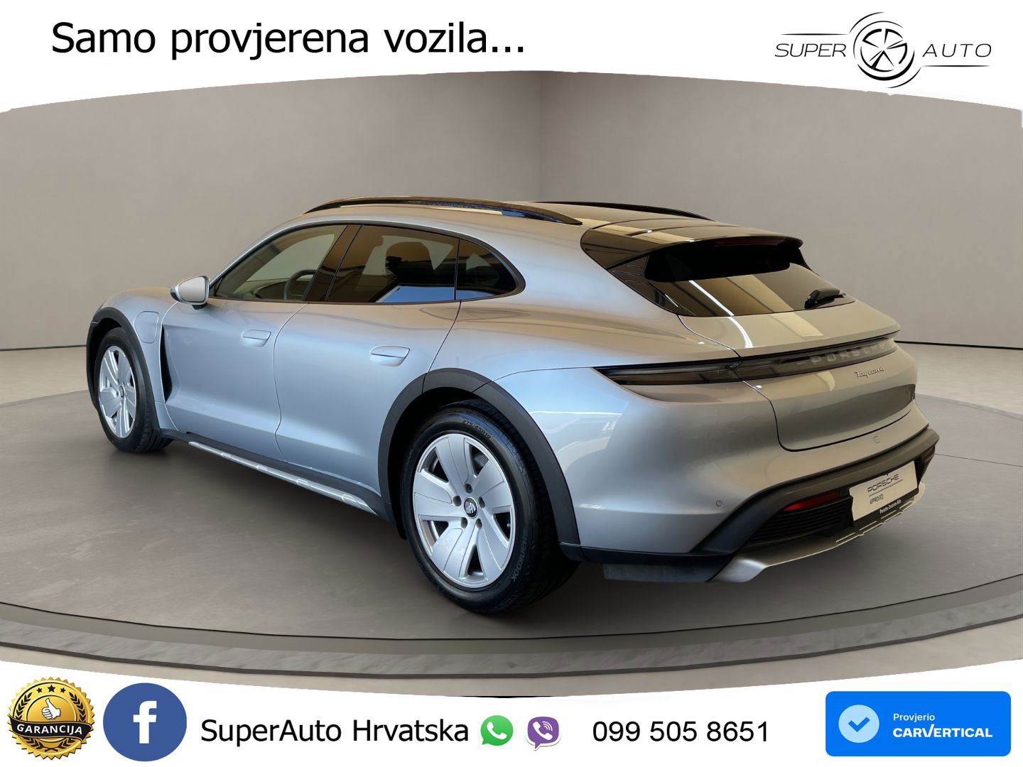 Porsche Taycan Cross Turismo 4 93.4 kWh (476 KS)