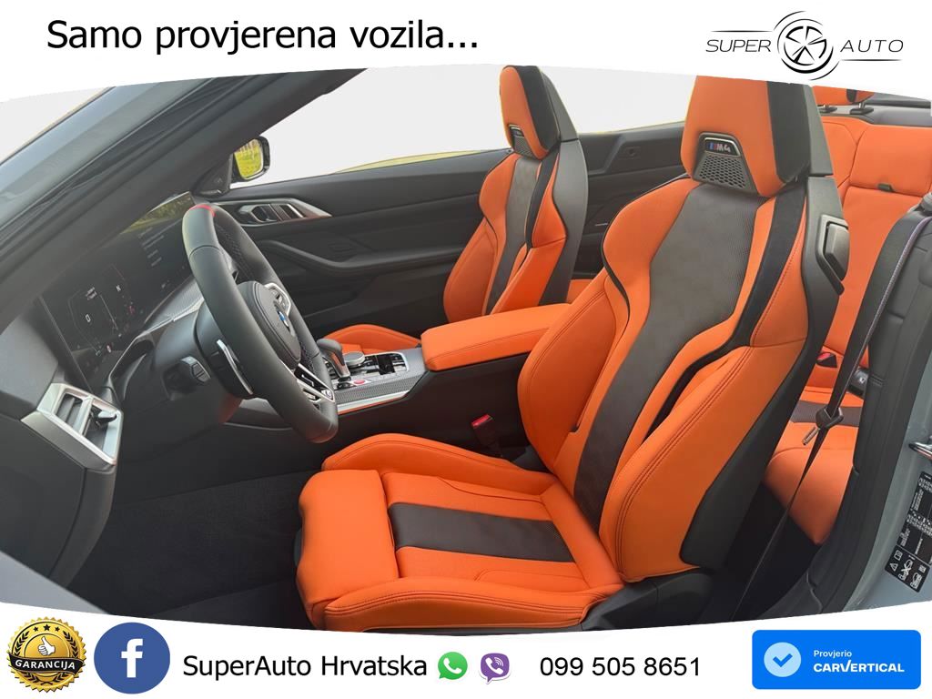 BMW M4 Convertible Competition 3.0 (530 KS) xDrive Steptronic