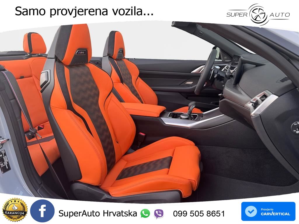 BMW M4 Convertible Competition 3.0 (530 KS) xDrive Steptronic