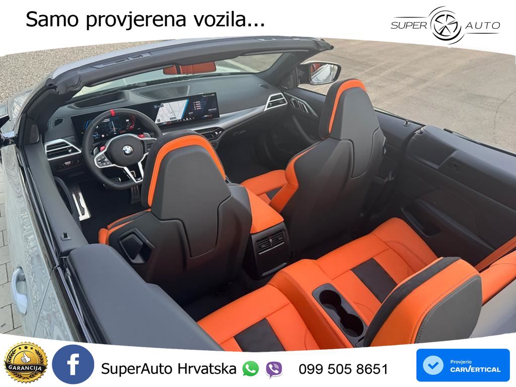 BMW M4 Convertible Competition 3.0 (530 KS) xDrive Steptronic