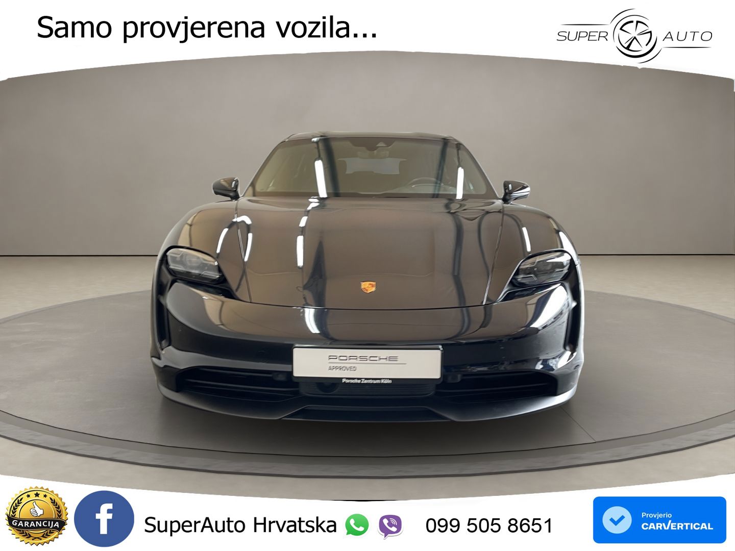 Porsche Taycan Sport Turismo 4S Performance Plus 93.4 kWh (571 KS)