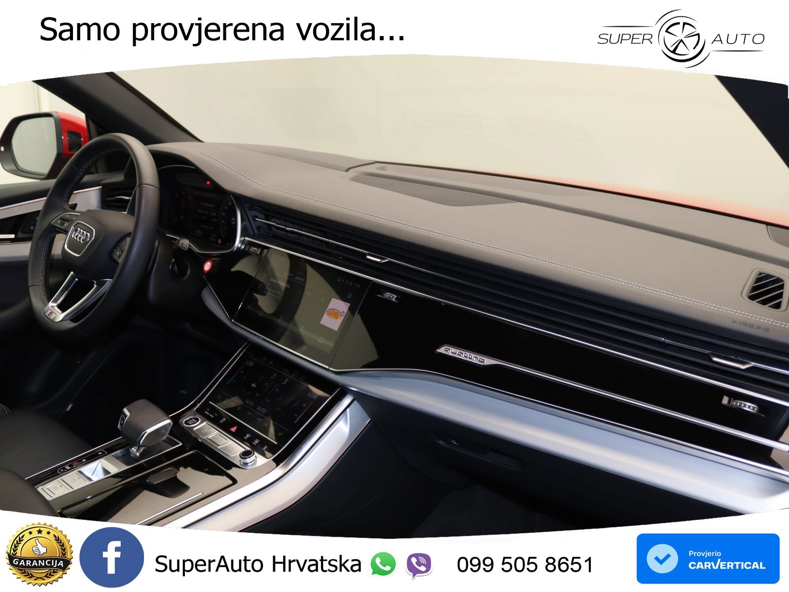 Audi Q8 50 TDI V6 (286 KS) quattro Tiptronic