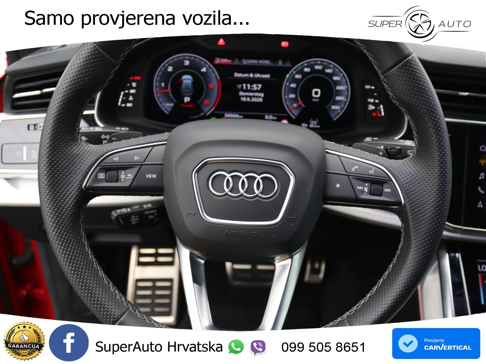 Audi Q8 50 TDI V6 (286 KS) quattro Tiptronic