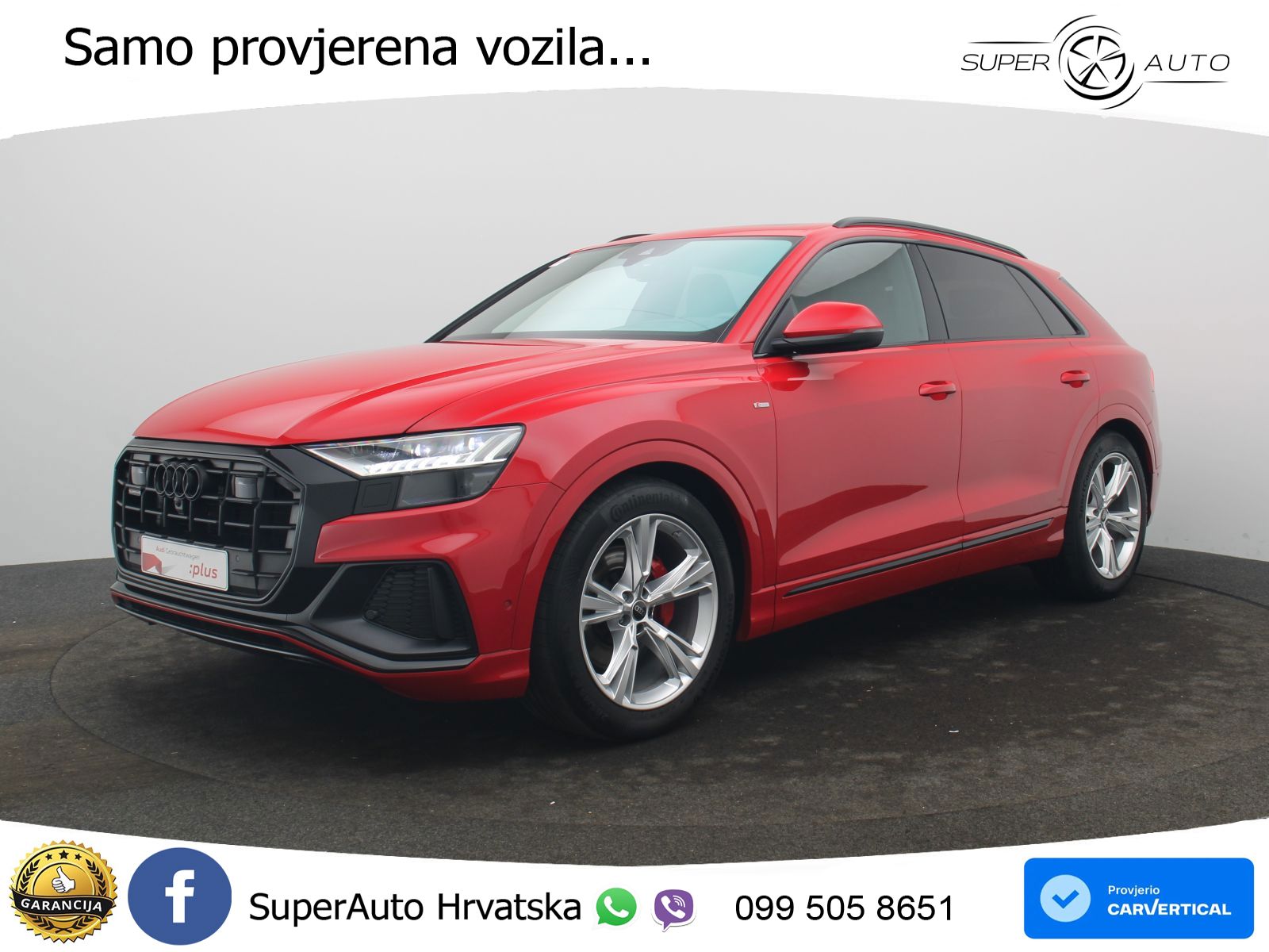Audi Q8 50 TDI V6 (286 KS) quattro Tiptronic