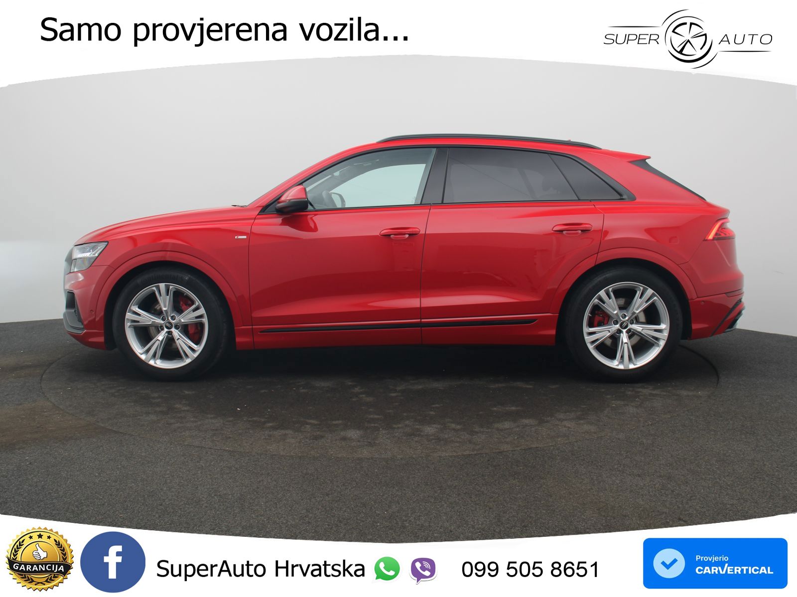 Audi Q8 50 TDI V6 (286 KS) quattro Tiptronic