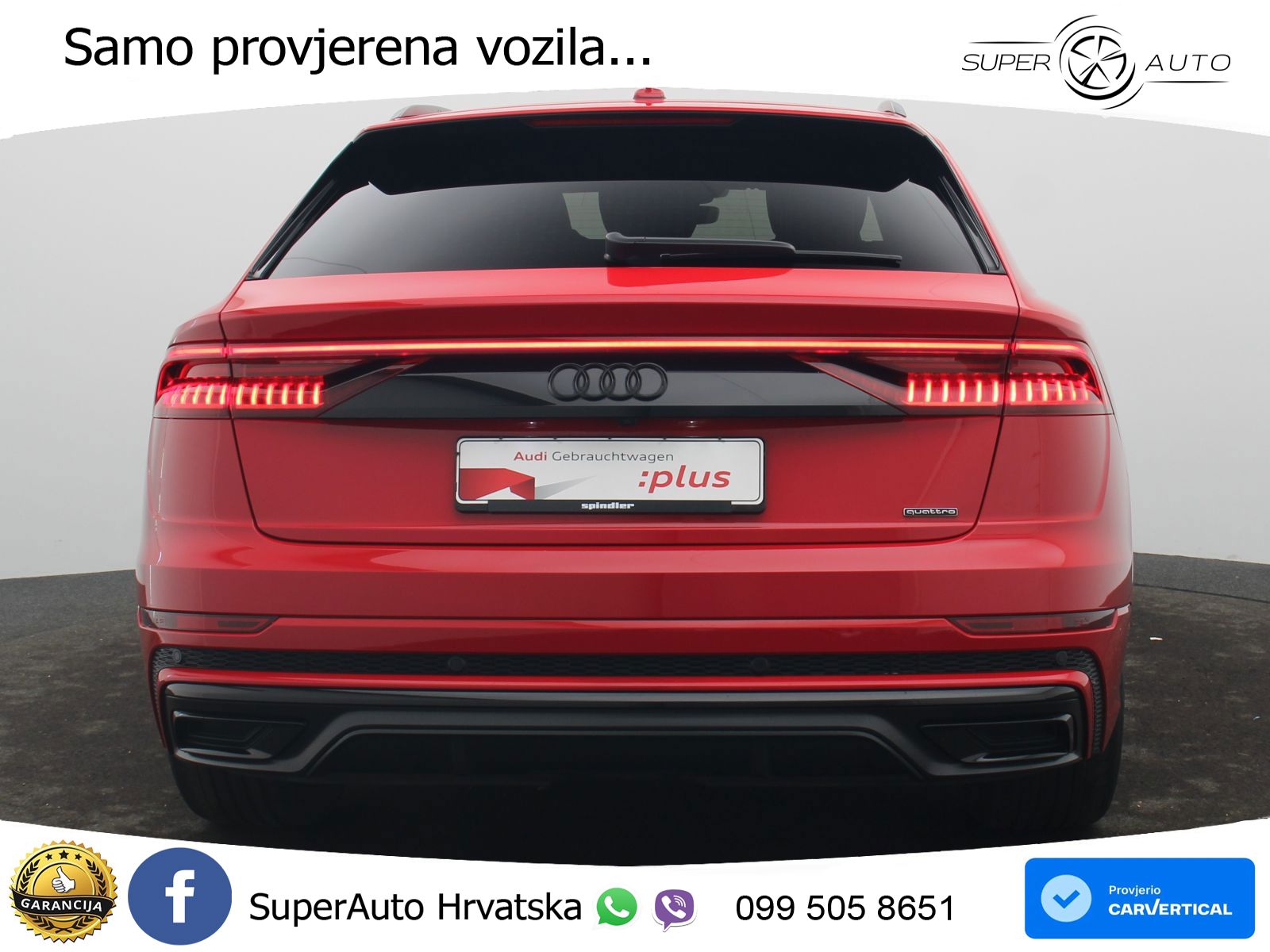 Audi Q8 50 TDI V6 (286 KS) quattro Tiptronic
