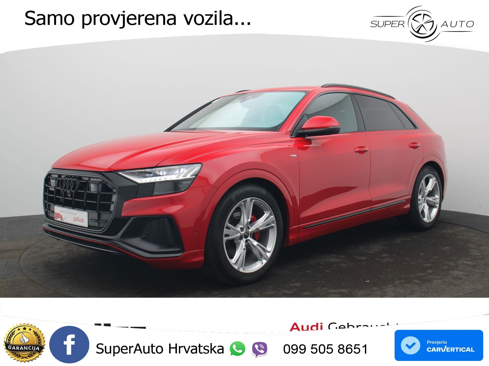 Audi Q8 50 TDI V6 (286 KS) quattro Tiptronic